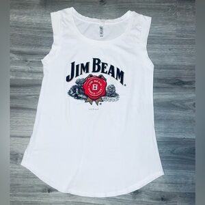 New Womens Jim Beam Sleeveless Shirt